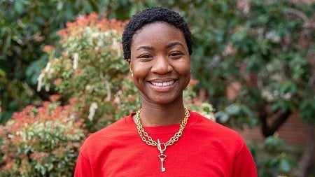 a portrait of a student